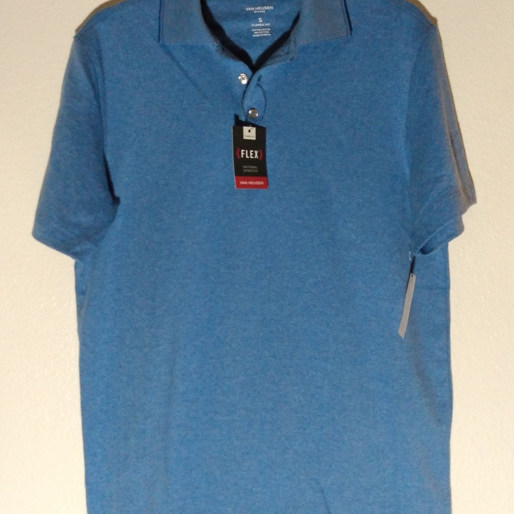 Van Heusen - Flex Polo Shirt for men. Sz. S
